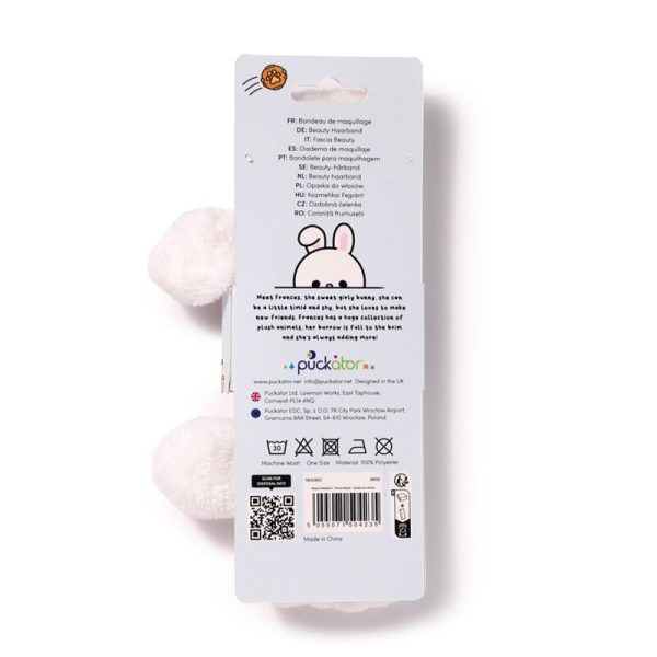 Plush Beauty traka za glavu Adoramals Frances the Rabbit Plush - Slika 4