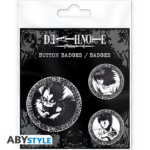 Death Note Light&Ryuk badges
