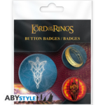 LOTR Middle Earth badge pack