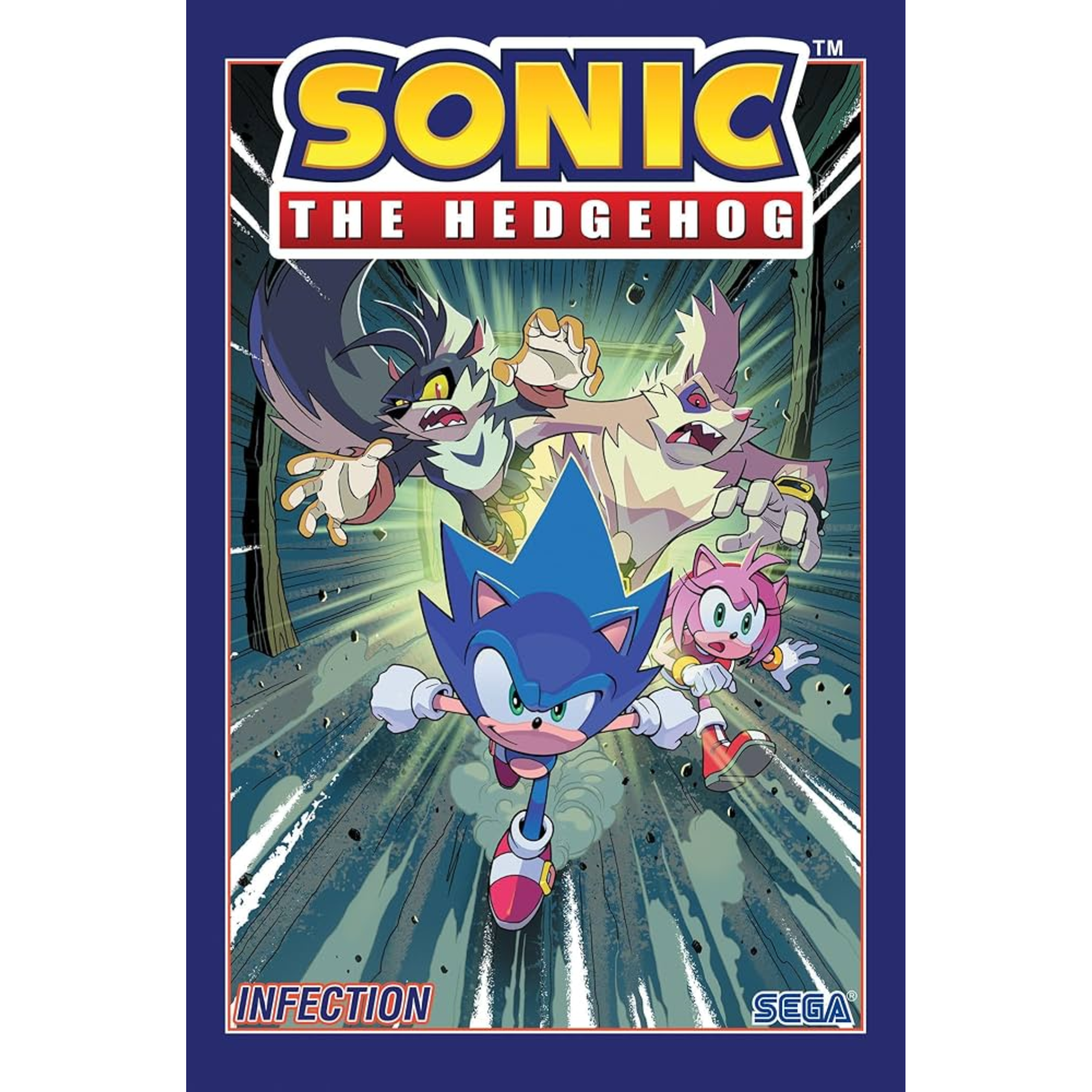 Copy of NewDrop (500 x 500 mm)(707) Sonic the hedgehog Vol. 4 - Image 1