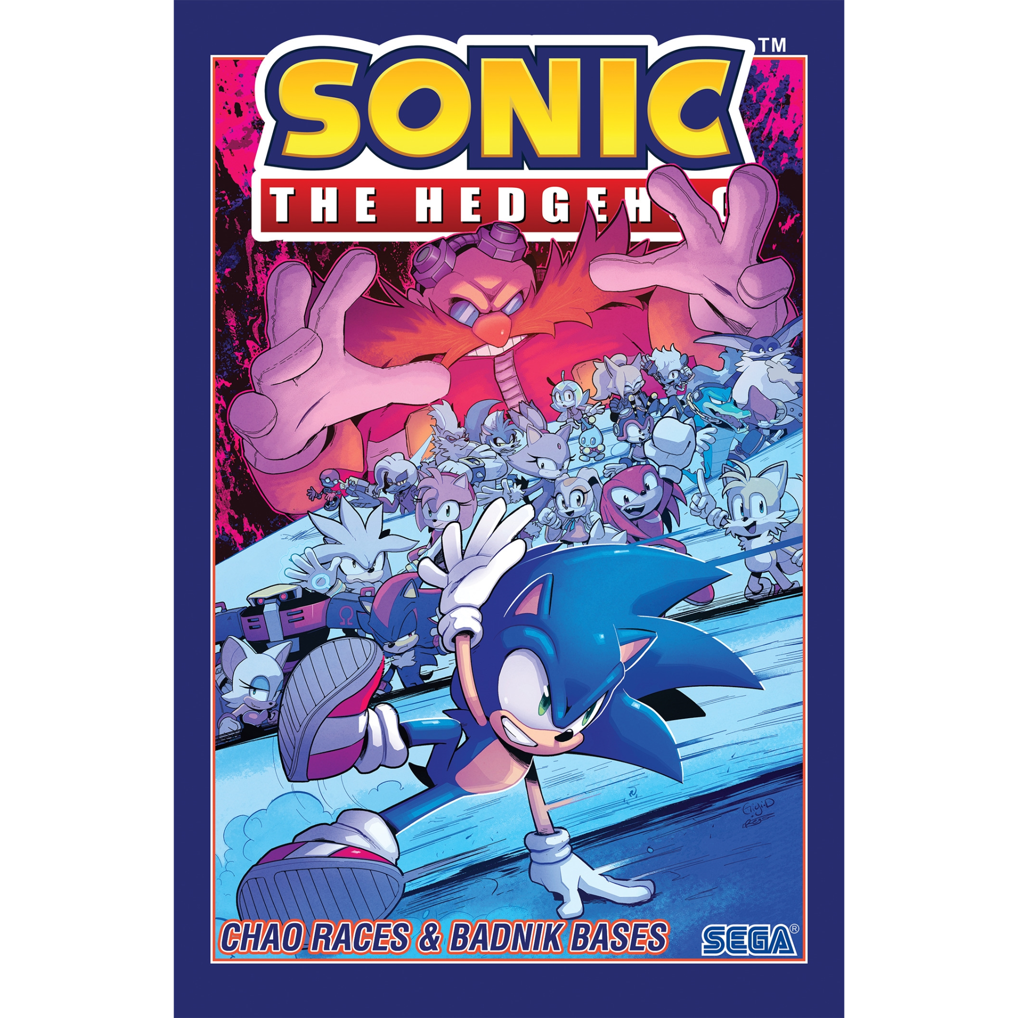Copy of NewDrop (500 x 500 mm)(708) Sonic the hedgehog Vol. 9 - Image 1