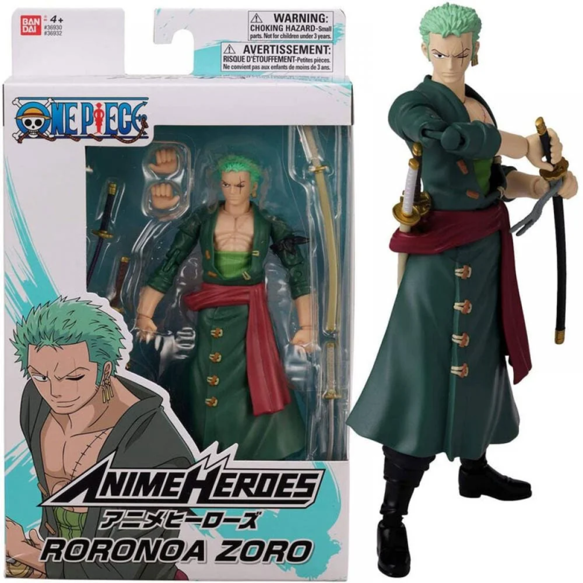 Copy of NewDrop (500 x 500 mm)(866) One Piece AH Roronoa Zoro - Image 1