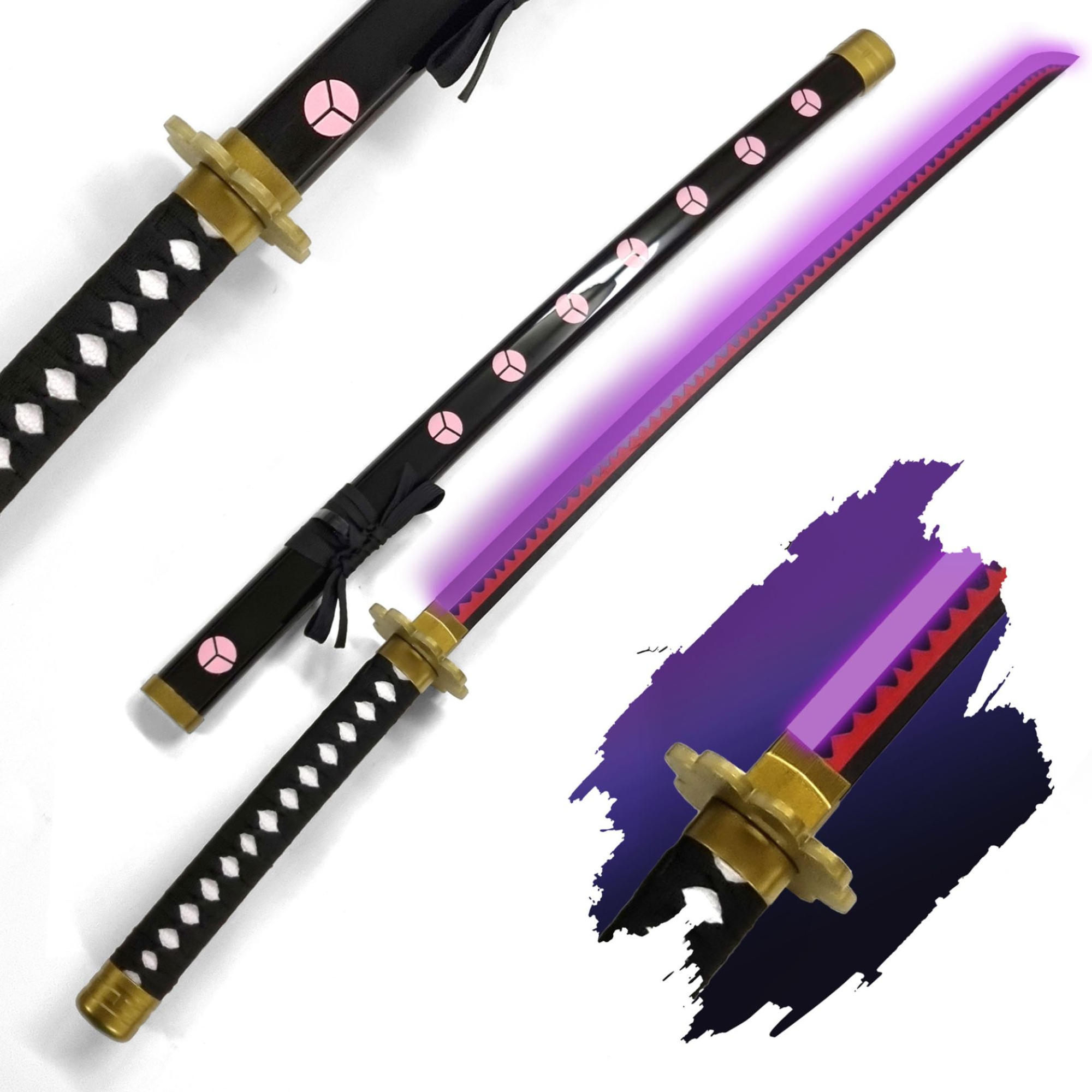 Copy of NewDrop (500 x 500 mm)(916) One Piece Zoros Shuusui Katana - Image 1