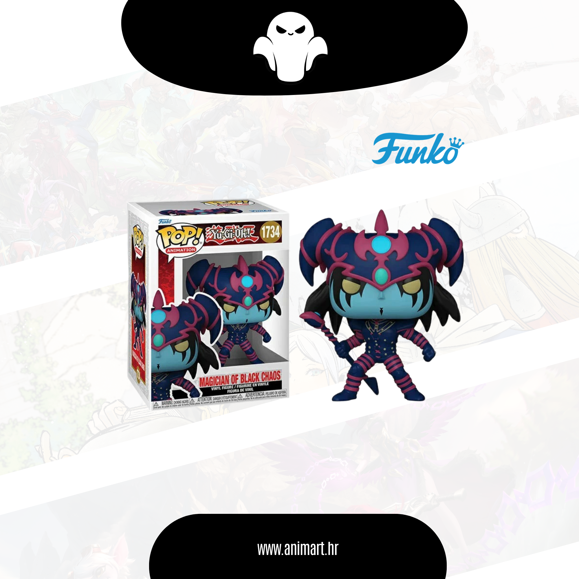 NewDrop (500 x 500 mm)(155) Funko POP! Magician of Black - Image 1